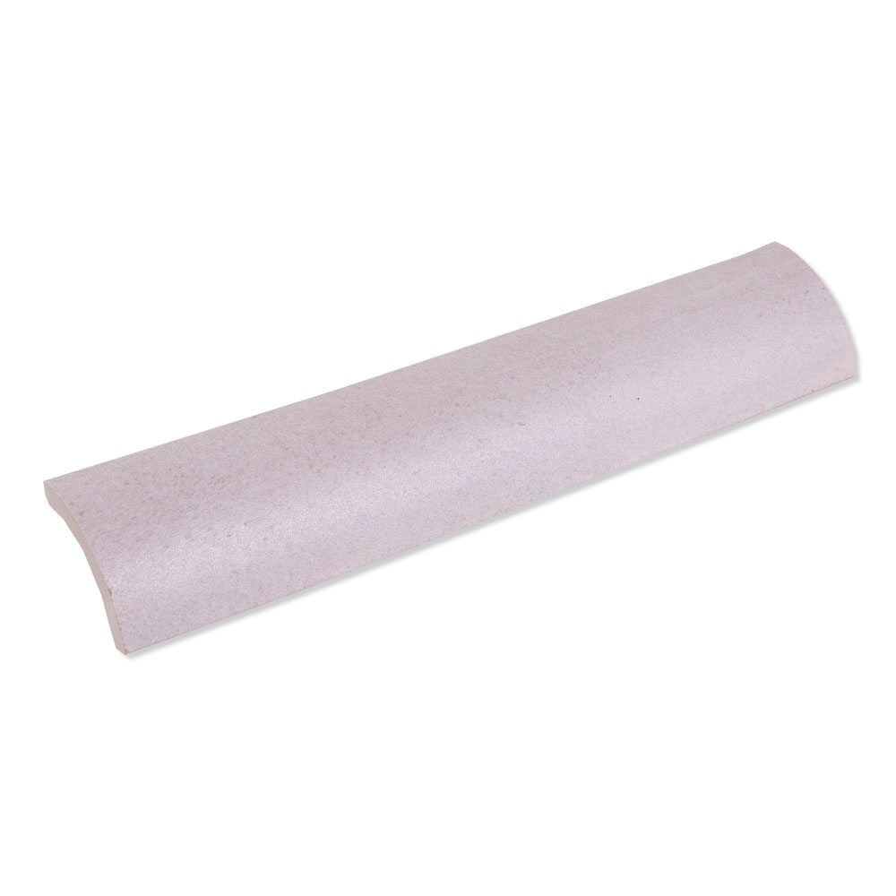 Bassengflis Utvendig Radius Urban Hvit Matt 30x4 cm